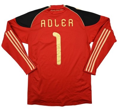 Adidas 2010-11 GERMANY *ADLER* GOALKEEPER LONGSLEEVE SHIRT TRIKOT S