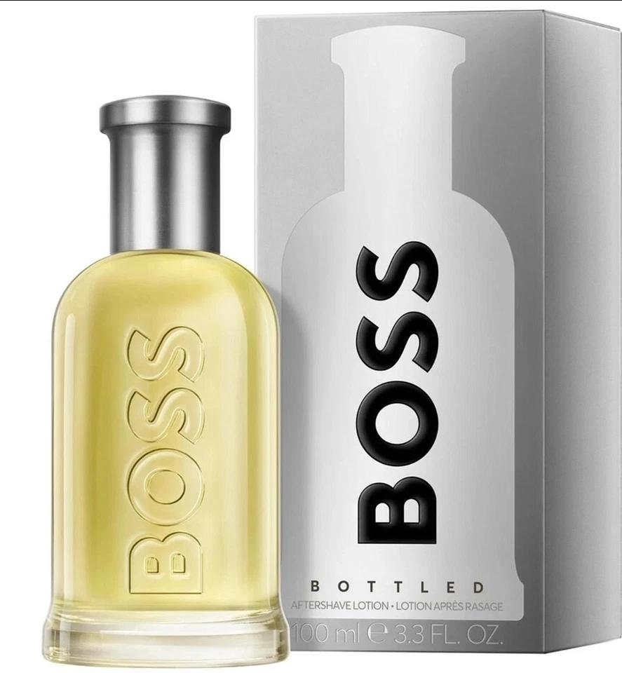 BOSS BOTTLED Aftershave 100ml Spray HUGO BOSS - New