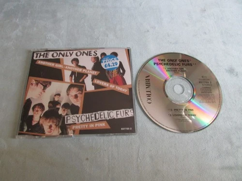 The Only Ones/Psychedelic Furs ' Another Girl/Pretty In Pink ' CD Single