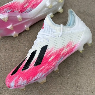 adidas X 19.1 FG Size 9 US White Shock Pink – NEW w/ Box Elite