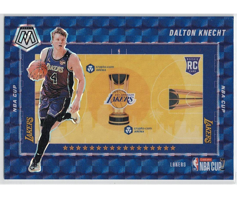 2024-25 Panini Mosaic Dalton Knecht RC #6 RC Mosaic NBA CUP LA Lakers