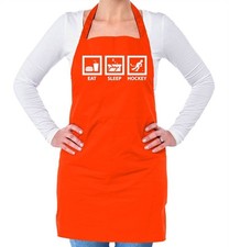 Eat Sleep Ice Hockey - Unisex Adult Apron - Player Fan Skate Skater Stick Love