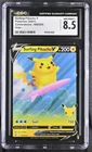 CGC 8.5 Pokémon English Surfing Pikachu V 008/025 2021 Celebrations Holo