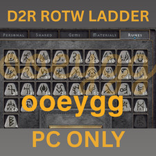 Diablo 2 Resurrected D2R Reign of the Warlock Runes Items New Season 15 Ladder