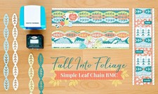 Creative Memories Simple Leaf Chain Border Maker Cartridge Punch RARE no box