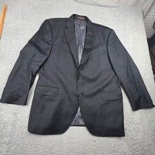 Peter Millar Sport Coat Mens 46R Charcoal Gray 100 Wool 2-Button Blazer Canada