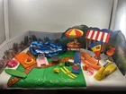 Vintage Barbie Arco Fashion Doll Backyard Pool set Summer Vacation Pieces