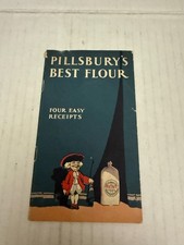 1910s-20s Pillsbury's Best Flour Four Easy Receipts Booklet