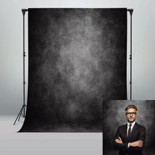 Abstract Black 5X7Ft Backdrop Background for Photography Headshot Portraits Phot