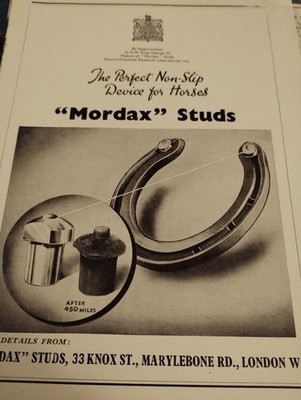 Sk238 Ephemera 1948 Werbung Mordax Ohrstecker 