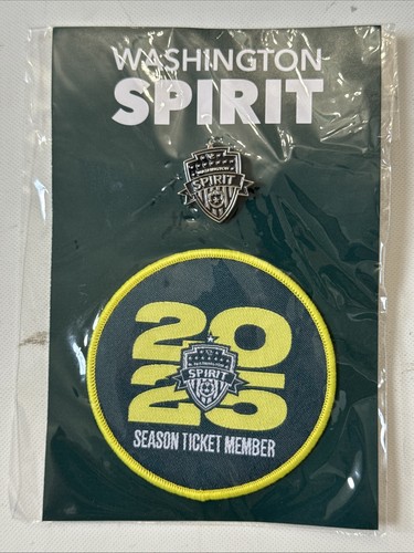 Washington Spirit, 2025 Season Ticket Member, Patch And Pin