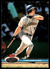 Tino Martinez 1991 Stadium Club #179 Mariners MLB READ FREE SHIP AutographDen