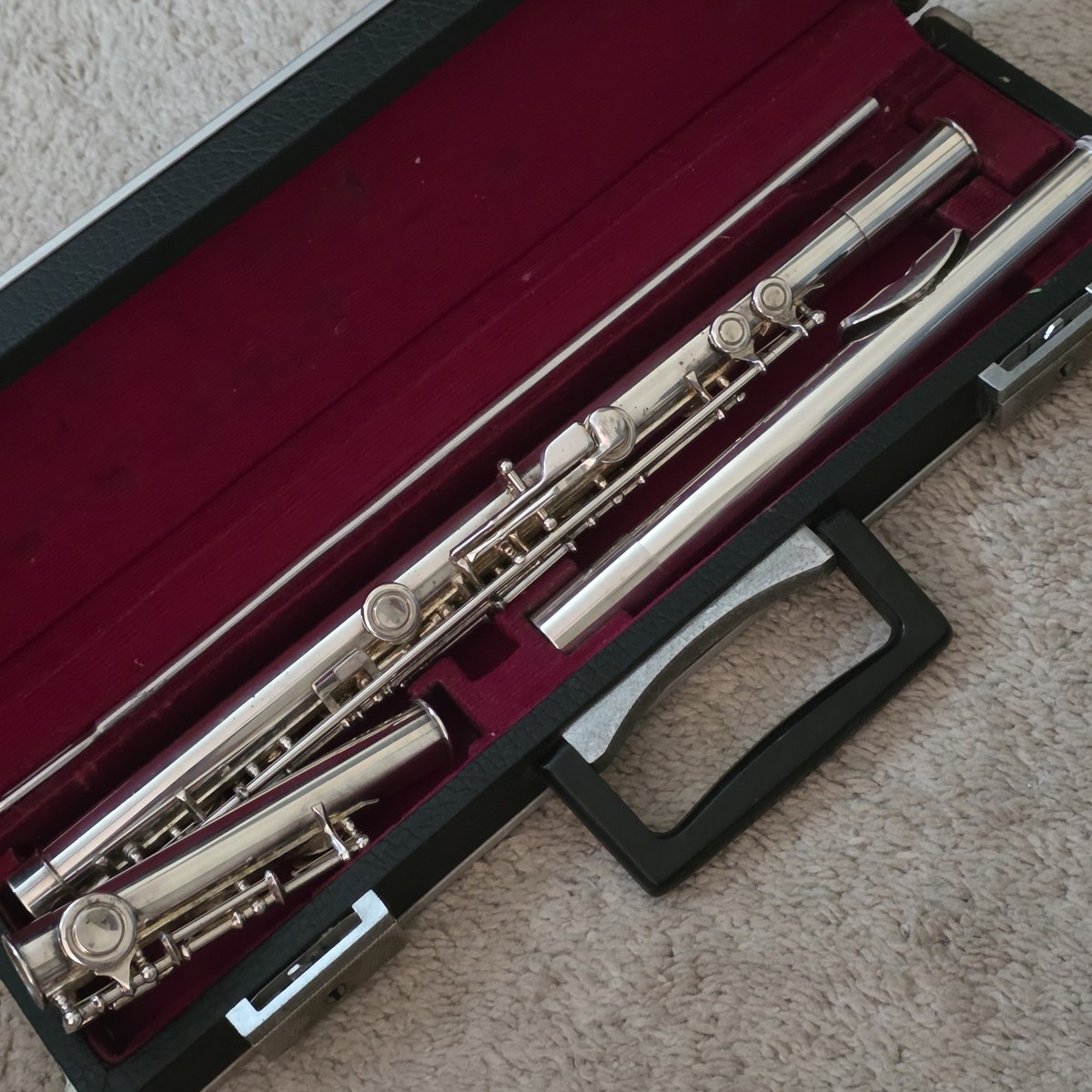 SALE Pearl NC-96 Silver-Plated Flute – Made in Japan – Plays Top