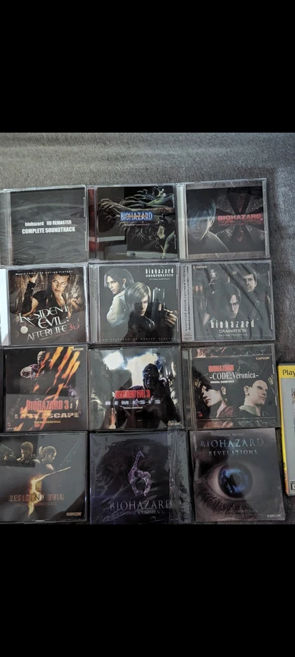 Resident Evil Official Soundtrack Ultimate Collection Capcom Biohazard CDs RARE - Image 4 of 4