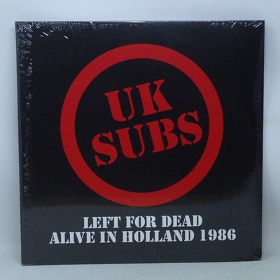 UK SUBS Left For Dead Alive In Holland 1986  2x Vinyl LP  2023  NEU in FOLIE