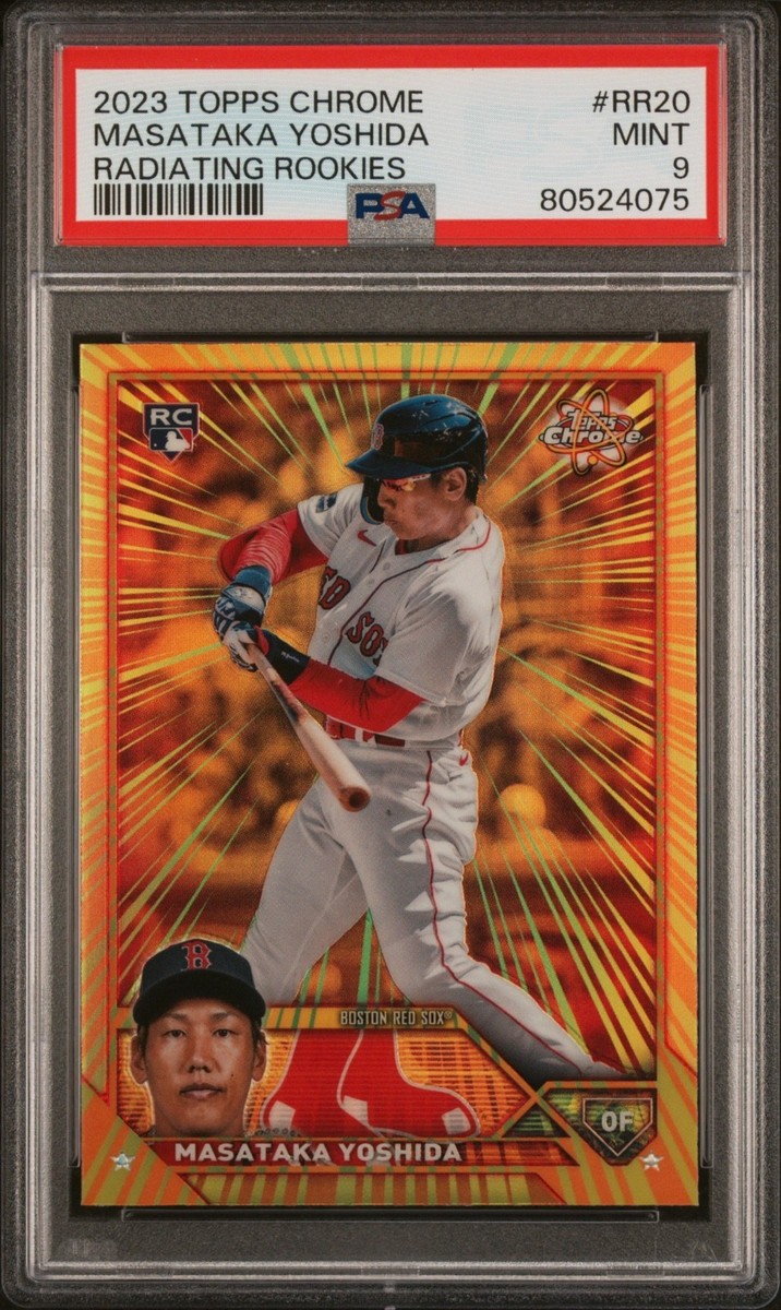 2023 Topps Chrome RADIATING ROOKIES SP Masataka Yoshida #RR20 RC