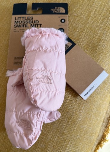The North Face Girls Mossbud Swirl Mitt Winter Gloves Size Small New With Tags - Picture 2 of 4