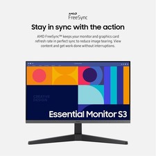 Samsung 27-Inch S33GC Series Business Essential Computer Monitor, IPS Panel 4