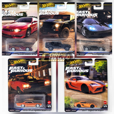 Hot Wheels Fast & Furious Premium Car Culture - 2025 L Case - 5