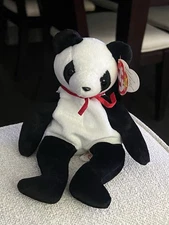 Ty Beanie Babies Panda Bear