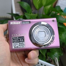Nikon Coolpix S4000 12.0MP 4x Zoom PINK Digital Camera w/ Charger Battery