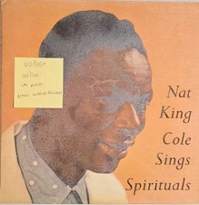 Nat King Cole Sings Spirituals Vinyl Record VG/VG+ T307 