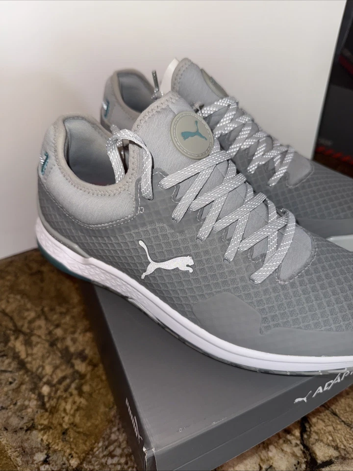 Nuevo zapato de golf para mujer Puma ProAdapt Alphacat talla 10 tiro alto plateado precio de venta sugerido por el fabricante 130 USD Foto 2 de 4
