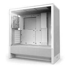 NZXT H5 Flow 2024 - Compact ATX Mid-Tower PC Gaming Case - High Airflow - 2 x...