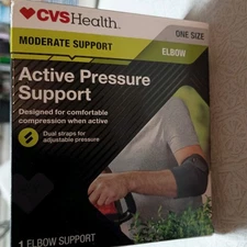 Cvs Health Moderate Support Active Presaure Elbow Brace