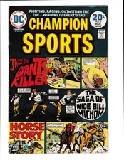Champion Sports #3 (1974) Dc Comics
