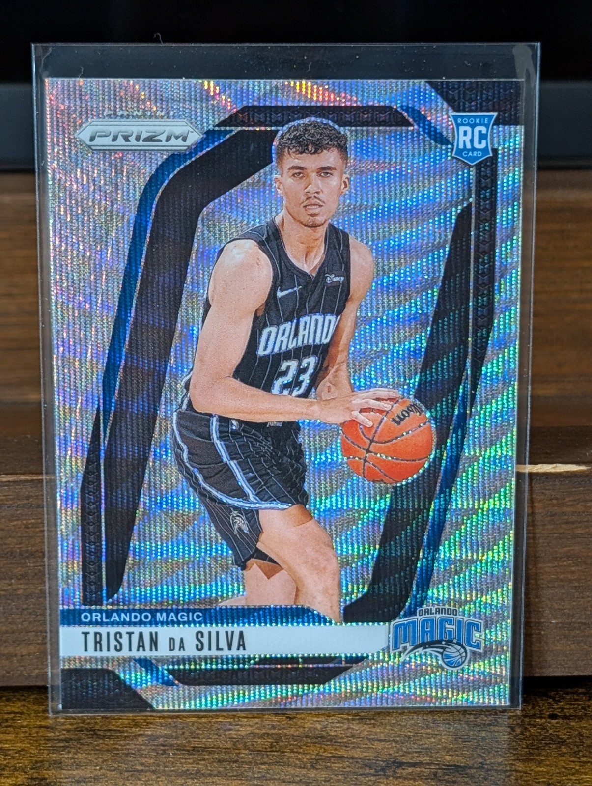 2024-25 Panini Prizm - Tristan da Silva #256 Wave Prizm (RC)