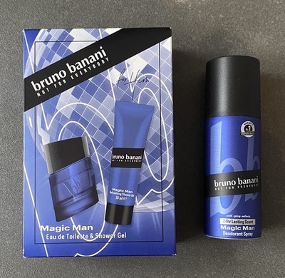 Bruno Banani ''Magic Man'' Geschenkset 30ml EdT + 50ml Duschgel + 150ml Deo-Spray