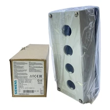 Siemens Metal Enclosure 4 Way 3SB3804-2AA3 for Industrial Command Devices