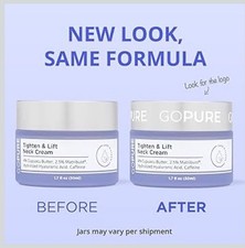 GOPURE Tighten & Lift Neck Cream Moisturizer ...