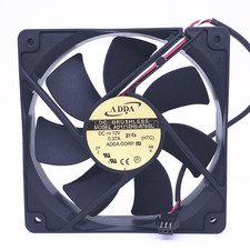 1PCS ADDA AD1212HB-A76GL 0.37A 3-wire cooling fan 12025 12cm