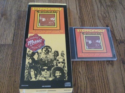 Steppenwolf 16 Greatest Hits  Longbox cd Rare  Born To Be Wild