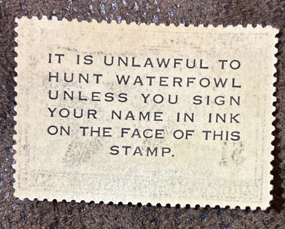 RW14 1947 US Federal Duck Stamp MNH FREE SHIPPING - Image 2 of 2