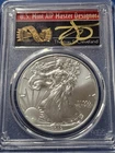 2019 Silver Eagle MS70 First Strike Cleveland Signature AIP