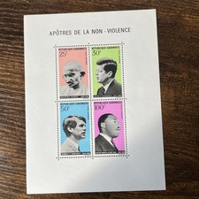 Gabon C81a. Heros Of Nonviolence 