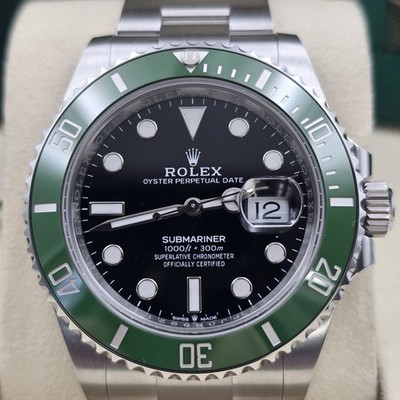 ロレックス NEW 2026 Rolex Submariner Date Starbucks Green Bezel Black 41mm