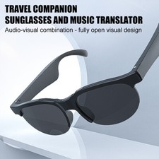 Wireless AI Language Smart Translator Glasses Headset 144 Languages Translation