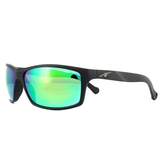 Arnette gafas de Sol 4207 mono 01/1l gris negro mate espejo verde  polarizado | Compra online en eBay