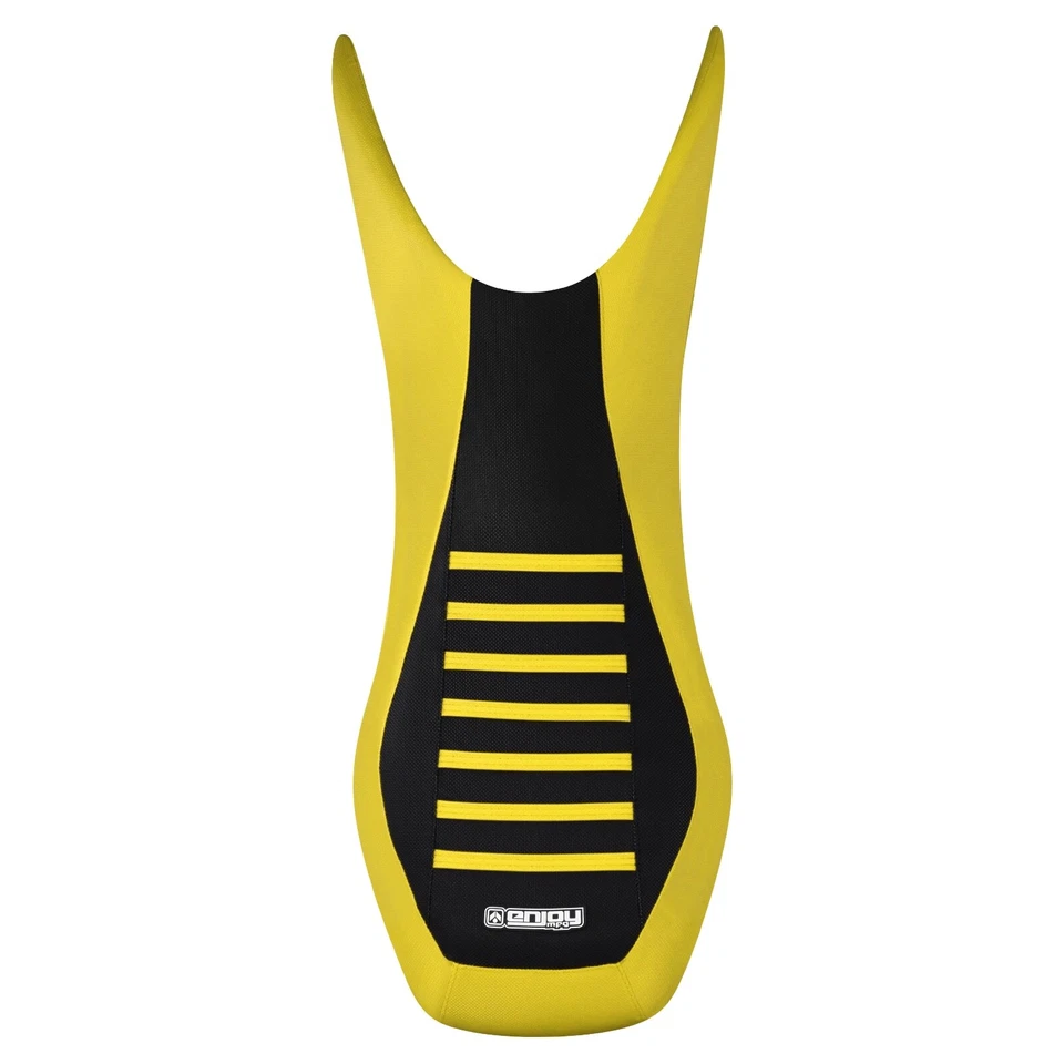 Cubierta de asiento Bombardier DS650 2000-2007 AMARILLO BRILLANTE/NEGRO/AMARILLO BRILLANTE #258 Foto 3 de 4