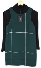 Robe Suzuki COP COPINE Femme (EU) 36 Haut Amovible Pull À Motif À Carreaux