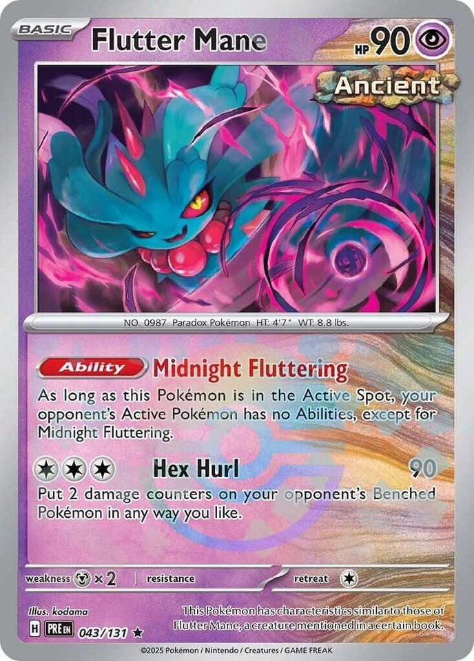 Flutter Mane 043/131 Prismatic Evolutions