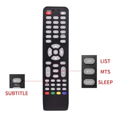 Neu Ersatz für Skyworth LCD LED Android TV Fernbedienung 24E3A11G 32E2000