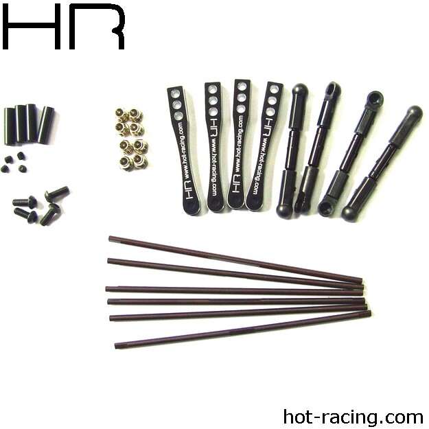 Hot Racing 1/10th Scale Full Set Sway Bar Set/Wraith HRAWRA311X01