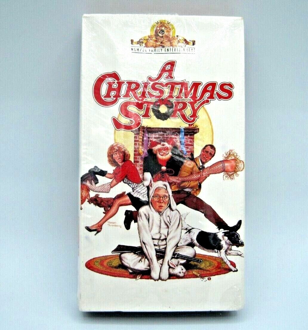 A Christmas Story Vhs 1995 Mgm/Ua Factory Sealed Unopened Htf Vintage Movie  | Ebay