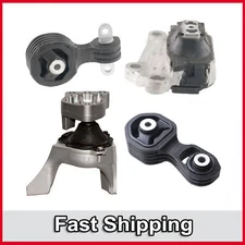 Engine Motor & Auto CVT Trans Mount w/o Bracket 4PCS For 18-22 Honda Accord 2.0L