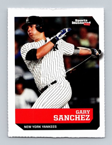 Gary Sanchez Sports Illustrated for Kids Rookie #571 RC NM+- 11 Card Lot - Picture 11 of 21
